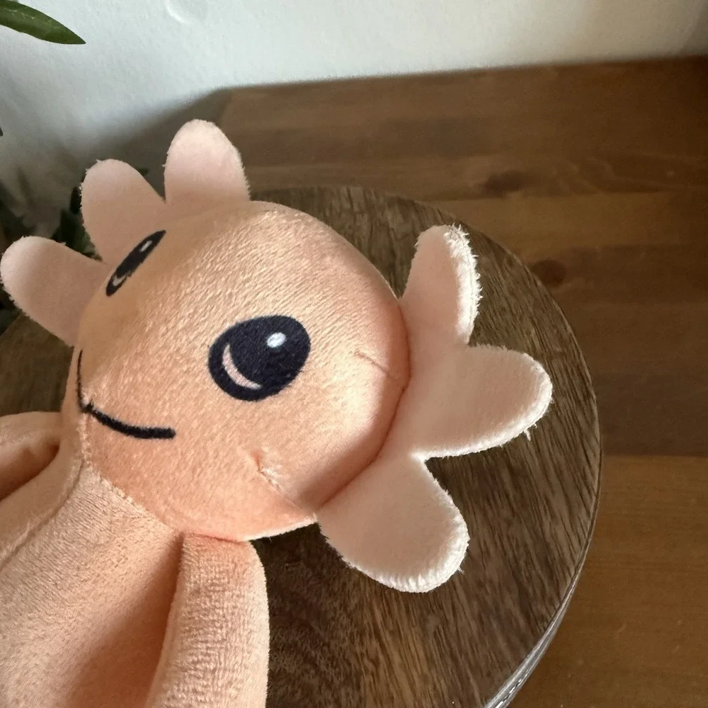 Axolotl Plush Salmon Pink Salamander Stuffed Animal Toy Ideal Toy Direct Cute 8